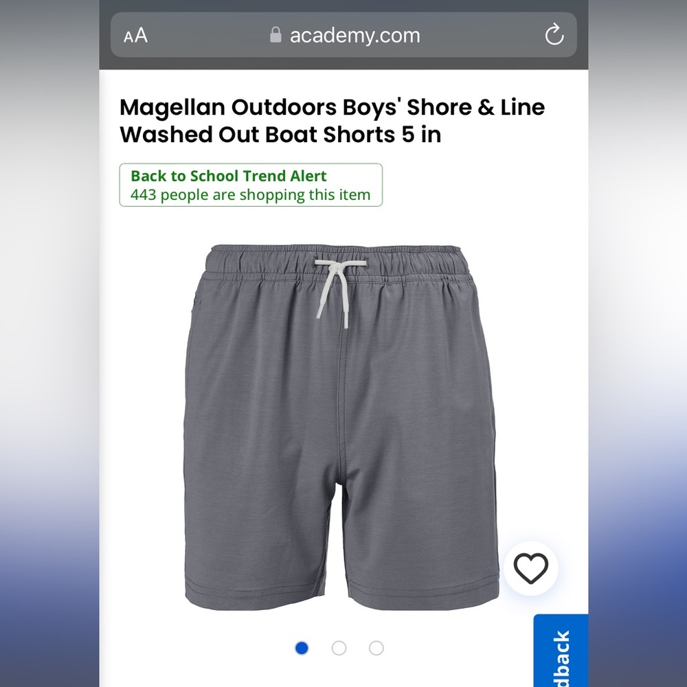 Magellan fishing gear shorts